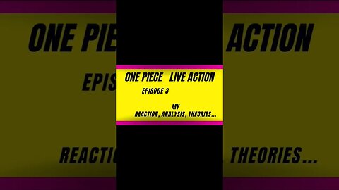 one piece live action reaction harsh&blunt episode 3 voice short