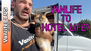 From Vanlife to Hotel Life for her | A Subscriber bought us a WHAT?!