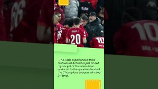 Jurgen Klopp subtleties changing area discourse to Liverpool players after Inter Milan rout #shorts