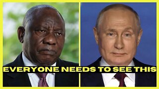 Africa Tells Russia...END The WAR (clip)