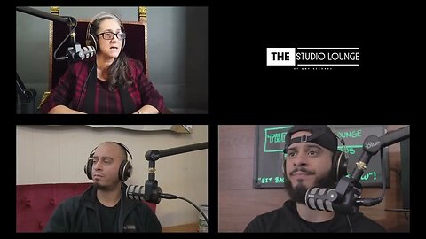 Fela & Calo Talk To Rev. Gladys V. Torres | The Studio Lounge Podcast Episode 9 | By QMP Records