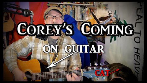 Harry Chapin's Corey's Coming on Guitar (with my cat)