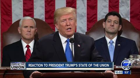 Colorado politicians react to President Trump's State of the Union