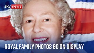 Unseen photos of the Royal Family go on Sky News