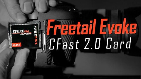 Freetail Evoke CFast 2.0 Card & Blackmagic Pocket Cinema 4K Camera - Supported Framerates and Codecs