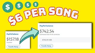 Listen To Music & Get Paid $6 PER SONG (Make Money Online 2023)