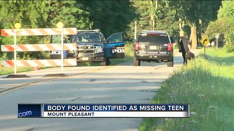 Body found in Mount Pleasant identified as missing 17-year-old Kenosha girl