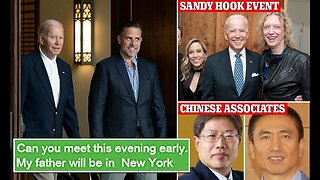 Joe And Hunter Biden Visited Sandy Hook Memorial To Set Up Secret Meet With Chinese…$10M-A-Year Deal