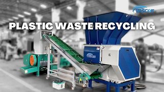 Waste Plastic Shredding and Granulation