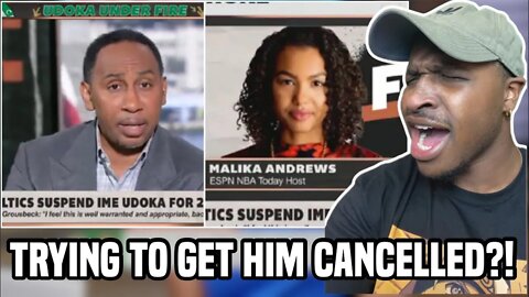 Did Malika Andrews Try To Make Stephen A Smith Look Bad On NATIONAL TV?! REACTION