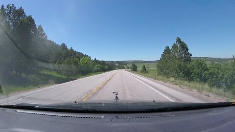 Black Hills near the Wyoming/Montana border