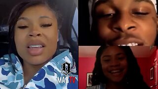 NBA Youngboy's "BM" Arcola Responds To Resurfaced Video Of Her Flashing Biddies For Toosii! 😱
