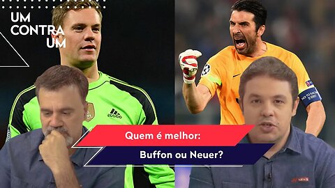 "Os dois MELHORES GOLEIROS da HISTÓRIA" Quem é MELHOR: Neuer ou Buffon?