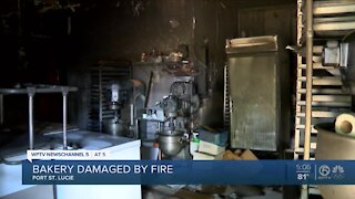 Port St. Lucie bakery damaged by fire, family recipes saved
