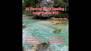 10 Second Short Healing Inner Peace | Meditation Music | Angel Guides | #30 #Meditation #shorts