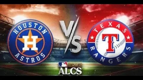 Discussing the ALCS Texas Rangers vs Houston Astros Before Game 4, Series Tied 2-2 #alcs #mlb