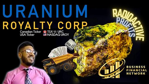 Stocks to Watch 🚨 UraniumRoyalty.com 📲 $UROY 🇺🇸 $URC 🇨🇦 ESG Investing 📈 Nuclear Energy ☢️