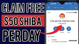 Claim $50 worth of Shiba Inu coin per day ( free Shiba Inu coin miner)