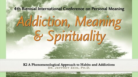 A Phenomenological Approach to Habits and Addictions | K2 | | 4th Meaning Conference 2006