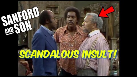 RED FOXX's Surprising INSULT Had Audience Laughing NON-STOP on "Sanford and Son"!