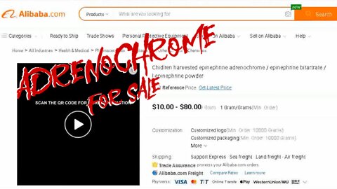 Adrenochrome for Sale on Alibaba