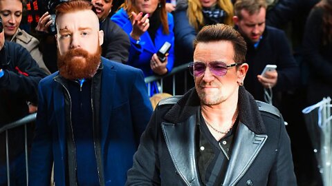 WWE Superstar Sheamus Was a Bodyguard for Bono? - #Shorts