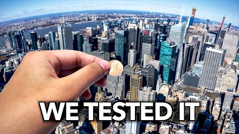 How Dangerous is a Penny Dropped From a Skyscraper? Could it kill someone?