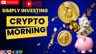 #Crypto Morning Chat! #investing #Wealthbuidling #newsa