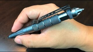 Multifunction Aluminum Self Defense Glass Breaker Pen Tool Review