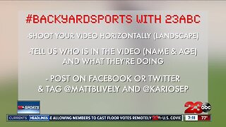 Submit your videos for #BackYardSports