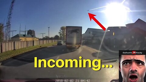 Best Dashcam, Road Rage & Crash Contest #2 "Incoming" 💥🎦