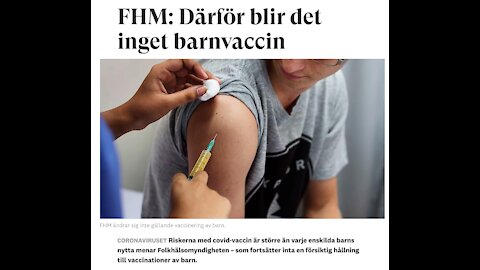 FB-lajv. Väteperoxid. Sur mage bra. Folkhälsovårdsmyndigheten: Inget barnvaccinerande!