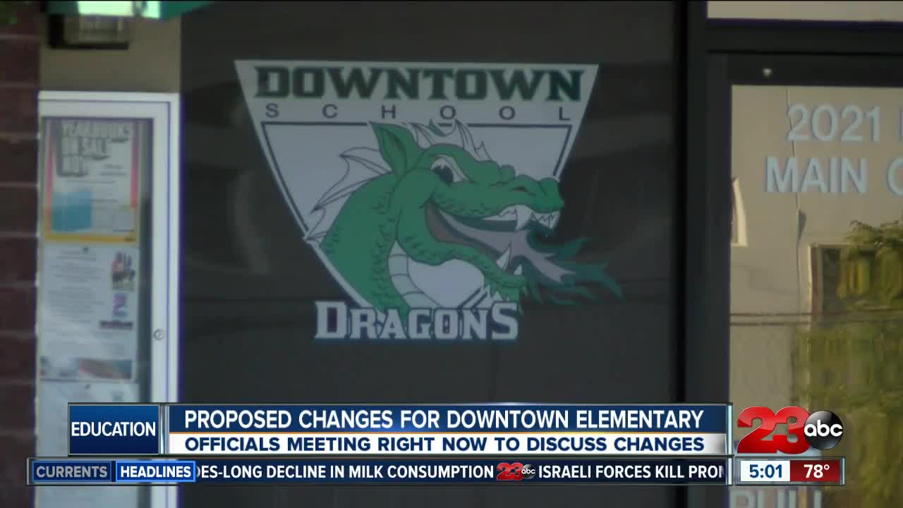 District proposes changes to downtown elementary school