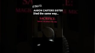 #aaroncarter SISTER DIED THE SAME WAY…