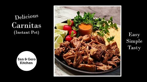 Delicious homemade Carnitas (Instant Pot) Recipe