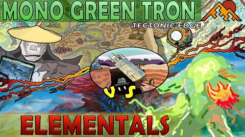 Mono Green Tron VS Elementals｜Another Omnath Deck ｜Magic The Gathering Online Modern League Match
