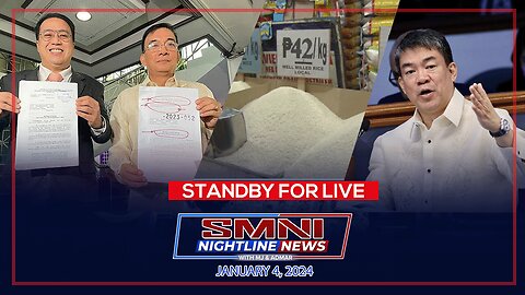 SMNI Nightline News with MJ Mondejar and Admar Vilando | January 4, 2024