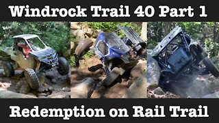 Windrock Trail 40 “ Rail Trail”. RZR’s/YXZ.