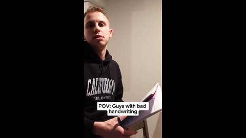 POV: Guys with bad handwriting #funny #funnyvideo #shorts