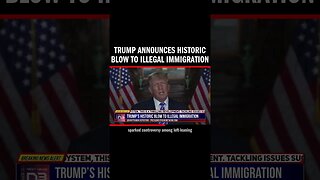 Trump Announces Historic Blow to Illegal Immigration