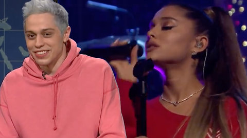 Pete Davidson Continues To STRUGGLE As Ariana Grande Performs ‘Imagine’ On Television!