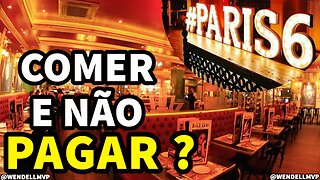 ✅ COMO COMER DE GRAÇA NO RESTAURANTE PARIS 6 NO AEROPORTO DE GUARULHOS: REVELAMOS O SEGREDO! #paris6