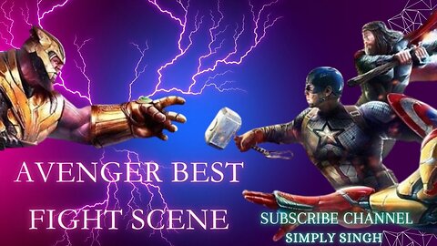 Avenger Infinity War Best Fight Action Scene | Thenos | Iron Man | Marvel Studio |