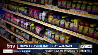 7 items to never buy at Walmart