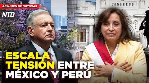 AMLO responde a retiro de embajador peruano en México; Buques iraníes atracan en Brasil