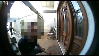 Caught on video: men going door to door, offering COVID testing