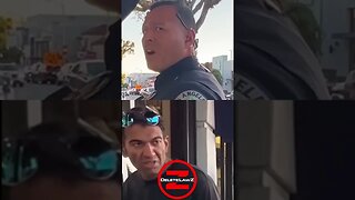 COP GETS UPSET I DIDN'T KNOW HE WAS A COP