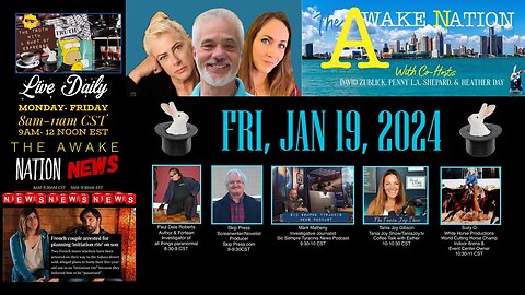 The Awake Nation 01.19.2024 Clinton Aide Who Helped Fabricate Trump-Russia Hoax Pleads Guilty To Russian Collusion!