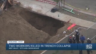 Two workers killed in trench collapse