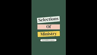 Selections of Ministry by Franklin Ferguson, How to Pray.